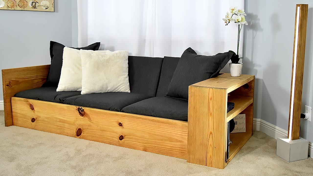 make a single bed look like a sofa
